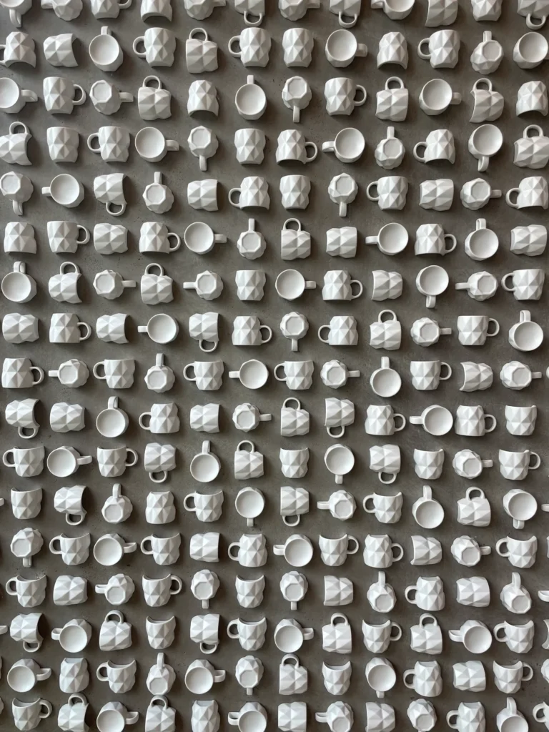 A unique coffee cocktail from the Arriviamo Bar on the third floor.