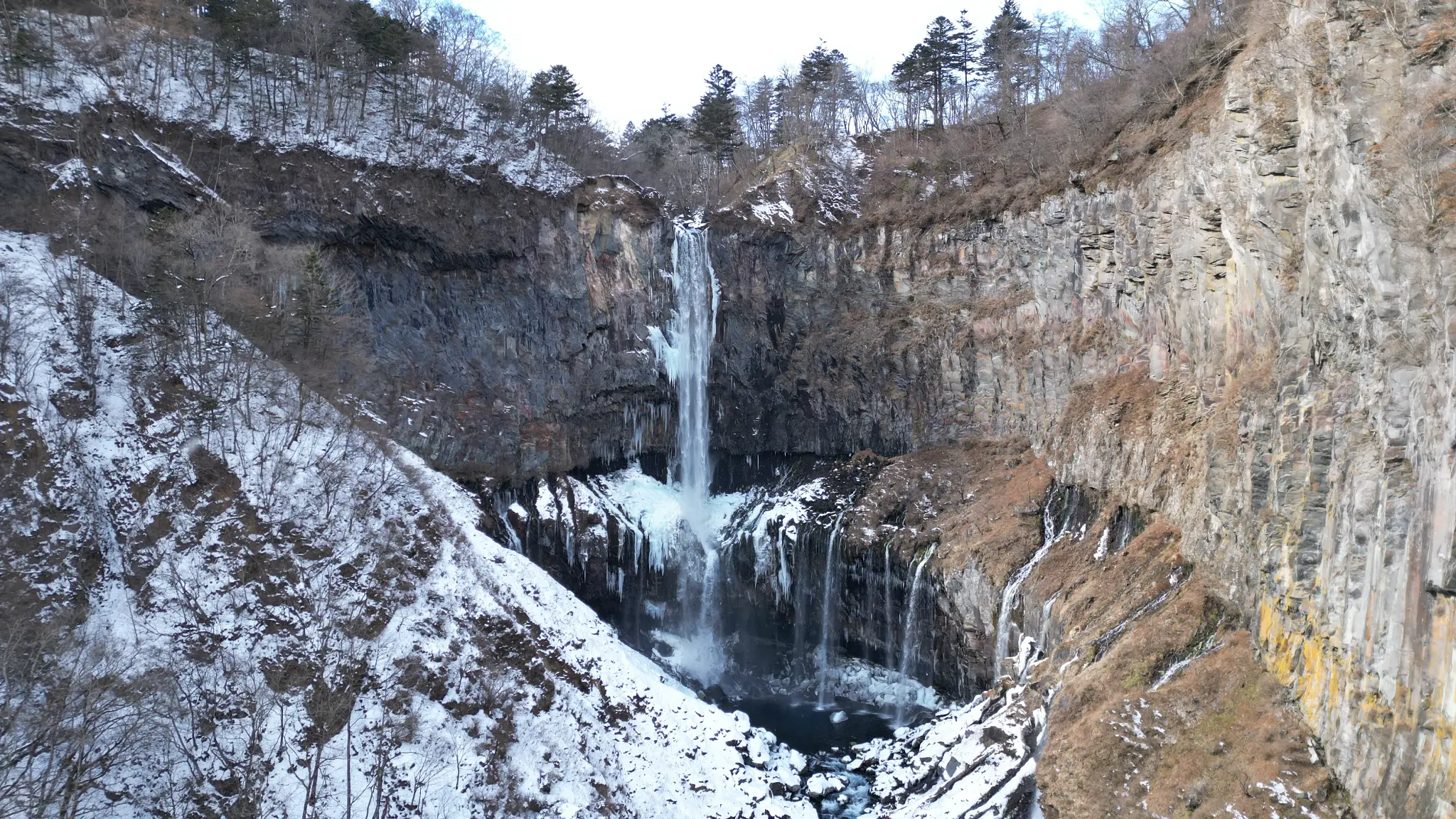 Kegon Falls in Winter: A Guide to Nikko's Icy Spectacle