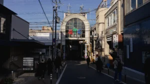 Fushimi Otesuji Shopping Street Entrance