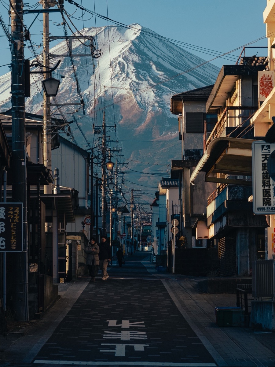Nishiura street Fujiyoshida